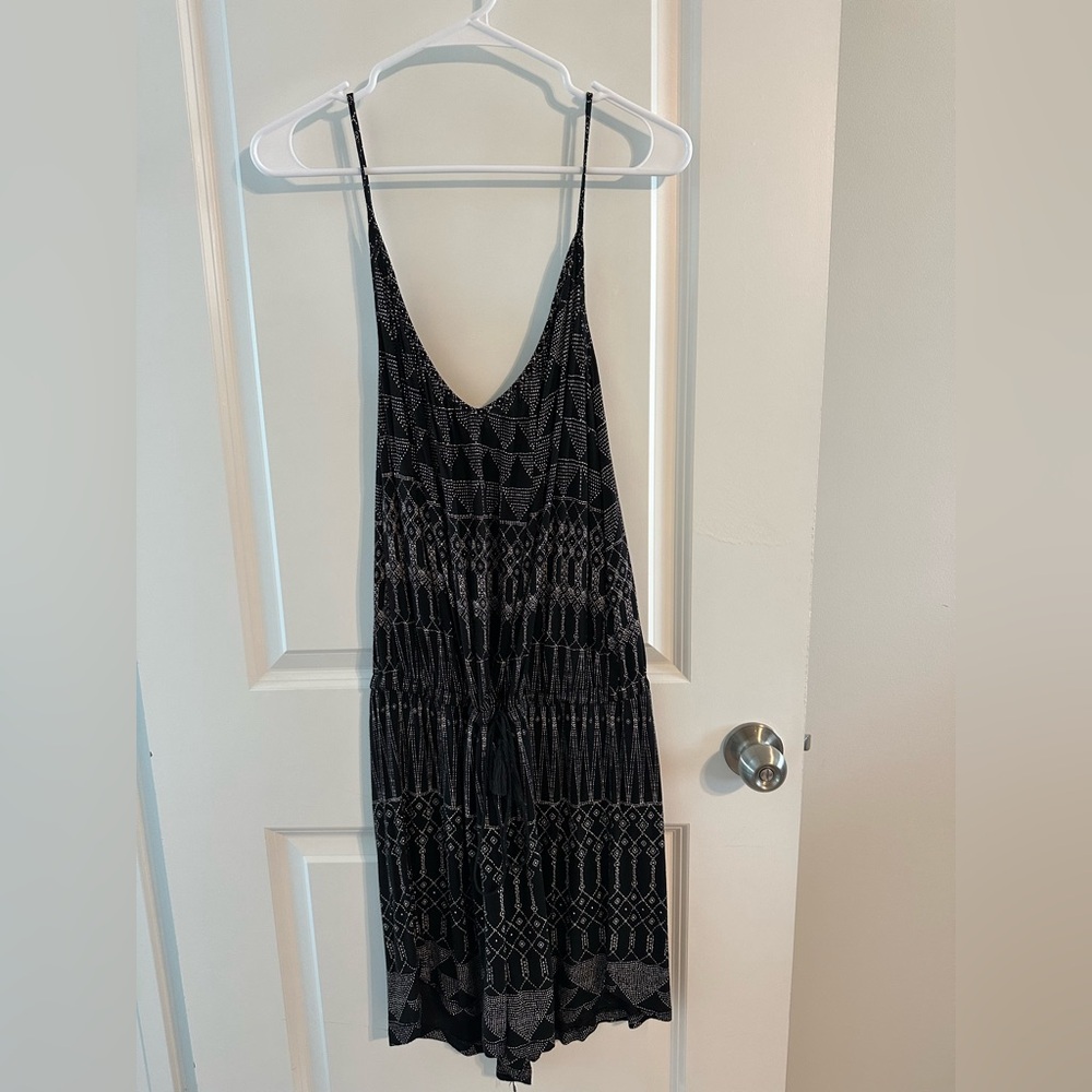 Black and White Romper